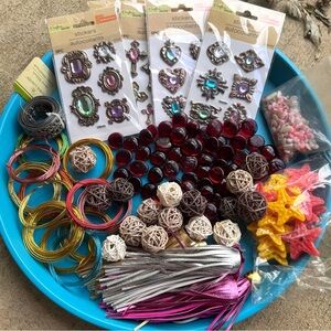Bundle of Used Leftover Craft Stuff